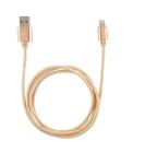 Кабель для зарядки Lightning USB 2А 1м Energy золотой СКР/ET-28/104098