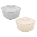 Корзинка универсальная 25,5*25,5*16см 2цв Ветта/414-056