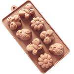 Форма д/шоколадных конфет силикон 21*10,2*1см/MU630-198/96374