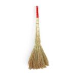 Веник сорго 4-х лучевой обвязка проволока с терморучкой Люкс б/этик (м) (э)