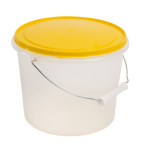 Контейнер пласт кругл 7л герметичн крышка/ручка Бриг/0-08 (20) (э)