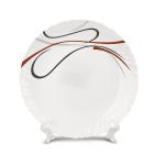 Тарелка мелкая стеклокерам д19см Геометрия (6)/15016н-твч7,5