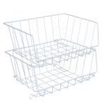 Полка двойная универсальная 29*22*12см металл Ветта/422-022/20105