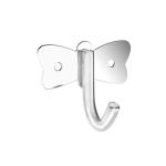 Крючок металл хром Бабочка SonWelle ГЦ/555-007