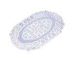 Салфетка ажурная овал 30*46см белая Grace Лейс LO-1009U/96292