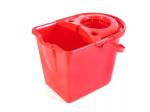 Ведро МОП 14л Мульти с отжимом красное Мультипласт/MPG8591 (м)
