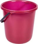Ведро 7л пласт круглое Rock'n'Roll бордо Пластик Репаблик/SV4089БР