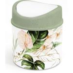 Floriana Контейнер д/мусора 1л 11,5*11,5*14см с подвиж.крышкой Полимербыт/4339094