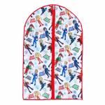 Чехол д/одежды 60*90см Супергерои на молнии ПЕВА BY ГЦ/457-811
