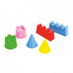 Набор детский д/игры с песком №2 (форт2+шпиль2+стена2) Радиан/10014003 