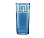 Набор стекл стаканов 6*0,3л Квадро ночное небо/148-Н5Г