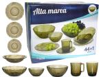 Набор столовый стекло 44+1пр Дымка Alta Marea ГЛАСС ИНК/62207