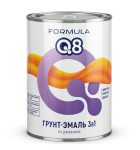 Грунт эмаль по ржавчине 3 в 1 матовая 0,8кг зеленая Formula Q8/52029