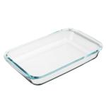 Форма д/запекания стекло жаропроч прямоуг с ручками 34,5*20,4*5,2см 2,2л SATOSHI ГЦ/825-020