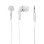 Наушники вакуумные белые в пакете Luazon СЛ/W-22/1402999