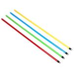 Черенок деревянный 120см в ПВХ пленке евро резьба 2,2см 4цв Ветта/444-328															