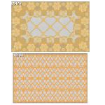 Салфетка ажурная прямоуг 30*46см золото Grace Лейс микс L0-1010A/L0-0947A/93482