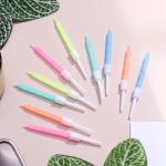 Свечи д/торта 10шт Неон 7см/3119580