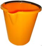 Ведро 8л пласт с носиком классика круглое микс Мультипласт/MPG4906 (м)