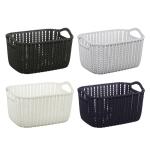 Корзинка пласт вязаная 24*16*14см 4цвета Ветта/406-124