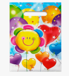 Пакет с вырубной ручкой 20*30см 30мкм Семицветик АП/КРАТНО 100 ШТ