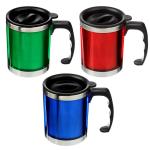 Термос-кружка нерж сталь вакуумная 0,4л 3цв ГЦ/841-788