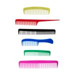 Расческа набор 6шт пластик/319-097