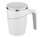 Термокружка непроливайка MAGNIFIK с присоской 470мл белый Leonord/37224