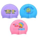 Шапочка д/плавания детская 20*17.5см силикон ГЦ/109-085 (Б)