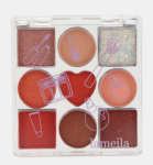 2 Косметика д/век тени 9цв матовые и с шиммером водостойкие LAMEILA/10744802