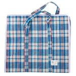 Сумка хозяйственная Клетка неткан 70*55*30см 2цв Гала/467-041