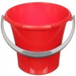Ведро 7л пласт с крышкой Либерти красное Мартика/С603ККРА -