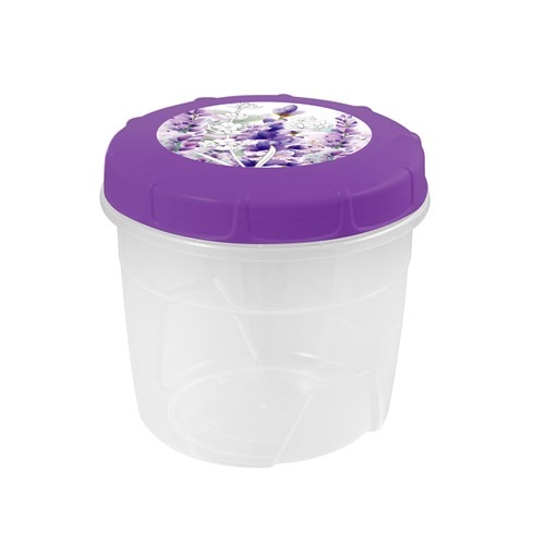 Lavender Банка д/хранения продуктов 1,3л Полимербыт/4357944