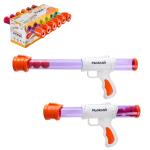 2 Игрушка Ружье с мягкими пулями 32см Рыжий/261-765