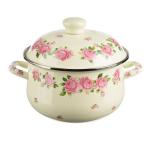 Кастрюля эмал 2л Розанна д18см Ветта/894-449 (Б)