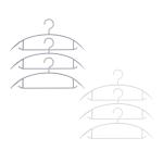 Вешалка 3шт д/одежды набор VETTA ГЦ/456-112