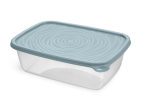 Контейнер пласт Романо прямоуг 0,9л серо голубой Мартика/С851СГОЛ