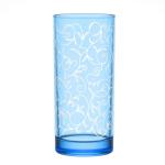 Набор стекл стаканов 6*0,3л Лиана гравировка голубой/148-Н5Г/Т00014494