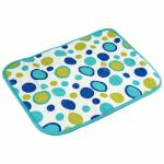 Коврик д/сушки посуды микрофибра 45*35см Рыжий кот MDM-01-L/310254 (Б)