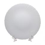 Без деколи Тарелка обеденная опал стекл 24см МФК/OLHP-95