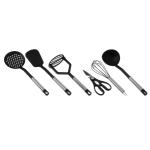 Набор кухонных принадлежностей 6пр нейлон нерж сталь Монтань Сатоши/881-326
