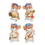 Сувенир 8,5*4,5*4см Мышь-пират 4диз Сноу Бум ГЦ/398-301