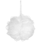 Мочалка д/тела Шар 60гр белый Рыжий кот/110084 МИН 5шт 