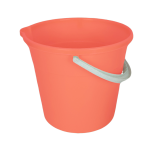 Ведро 7л пласт пищевое с носиком коралловый/MPG0095