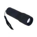 Фонарь резинопласт Чингисхан с фокусировкой 0,75Вт LED 3*ААА 11,5*3см Гала/198-022