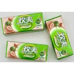 2 Жевательная резинка кубики с наполнителем HUANFU 21,5гр клубника-арбуз/бокс 20шт/347-452