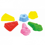 Набор детский д/игры с песком №1 (кекс2+торт2+рожок2) Радиан/10014002 