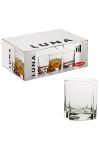 Набор стаканов стекл Луна д/виски 6шт*0,37л БорскийСЗ/42348В (Б)