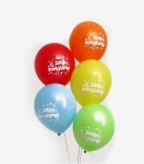 Набор шаров 5шт 12" С Днем Рождения звезды /2422531