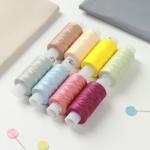 Набор ниток 8 шт 40ЛШ 200м Осенний рассвет микс/6758521